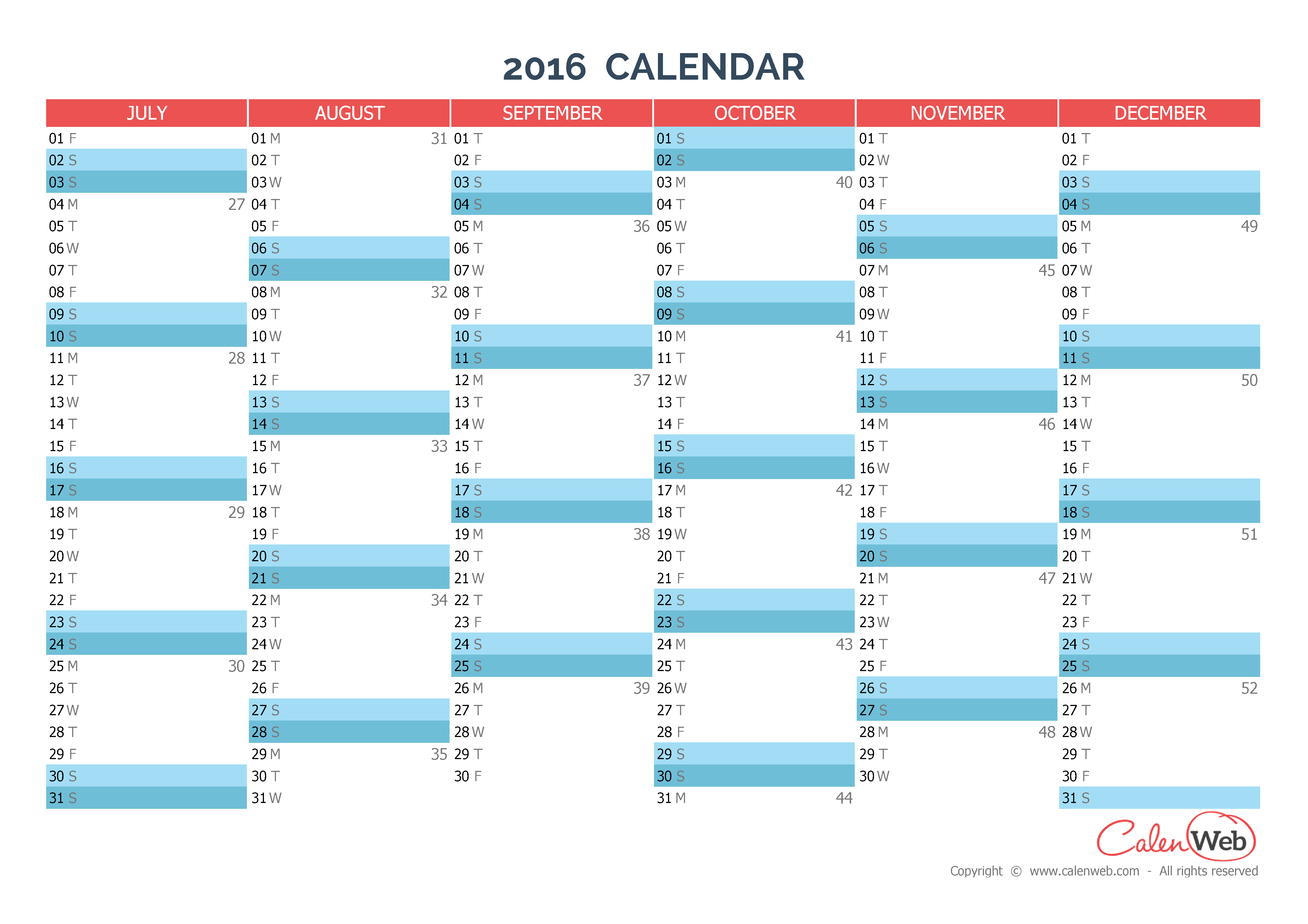 semiannual calendar year 2016 semiannual horizontal planning
