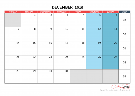 december 2015 downloadable calendar